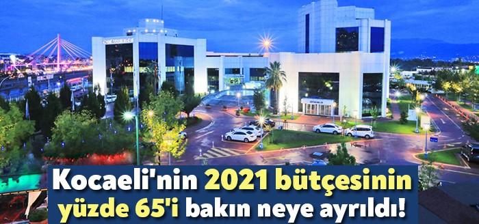 Kocaeli Büyükşehir Belediyesi 2021 bütçesinde toplam 2 milyar 236 milyon
