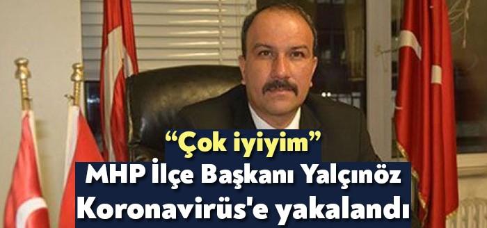 MHP İzmit İlçe Başkanı Ahmet Yalçınöz Koronavirüs'e yakalandı. Yalçınöz'ün cuma