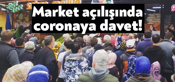 Kocaeli'nin İzmit ilçesinde bugün istenmeyen görüntüler yaşandı. Alikahya bölgesinde açılışı