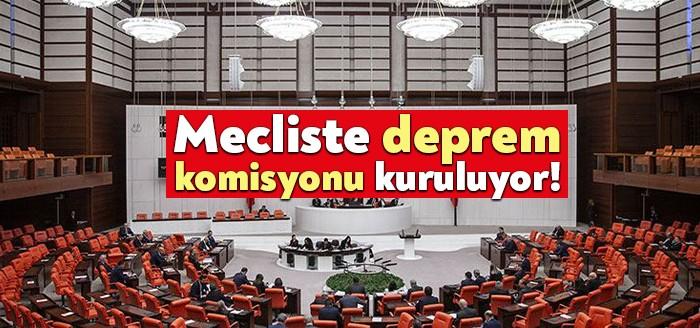 TBMM Genel Kurulunda, AKP, CHP, HDP, MHP ve İYİ Parti'nin,
