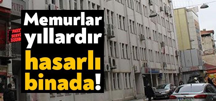 17 Ağustos 1999 depreminde ağır hasar alan 6 katlı kamu