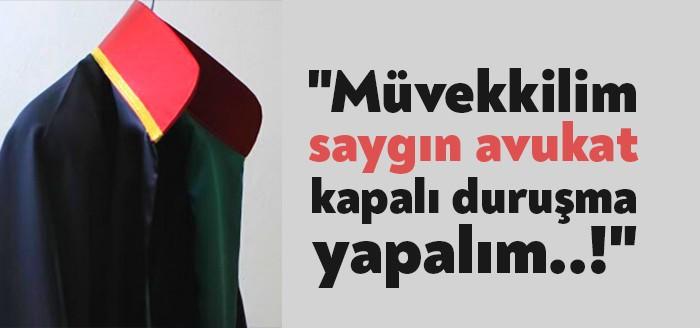 Kocaeli 1. Ağır Ceza Mahkemesi'nde bugün görülen davada "Görevi kötüye