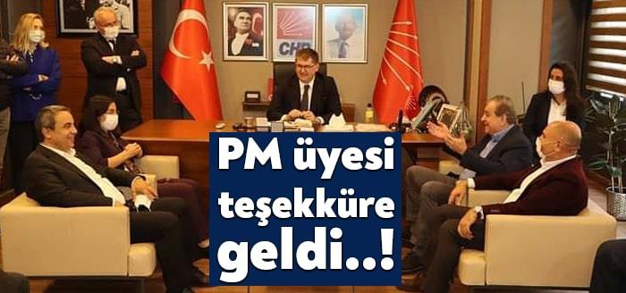 Cumhuriyet Halk Partisi Kocaeli İl Başkanlığı'nı ziyaret eden PM Üyesi