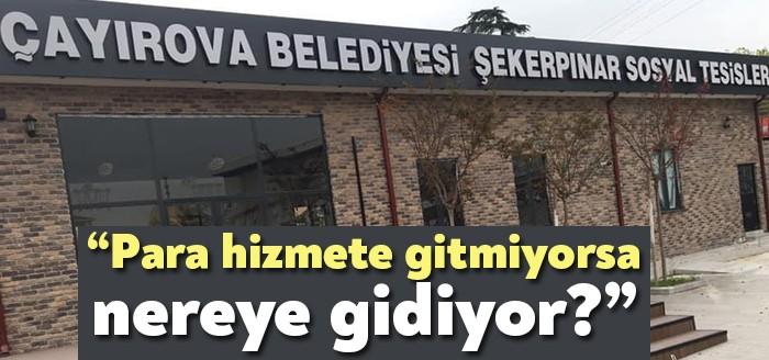 Kocaeli Haber CHP Çayırova İlçe Örgütü, Çayırova Belediyesinin sosyal tesislerinin