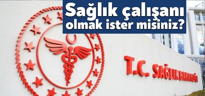 Sağlık Bakanlığı'ndan yapılan açıklamada KPSS puanına göre ÖSYM tarafından yapılacak