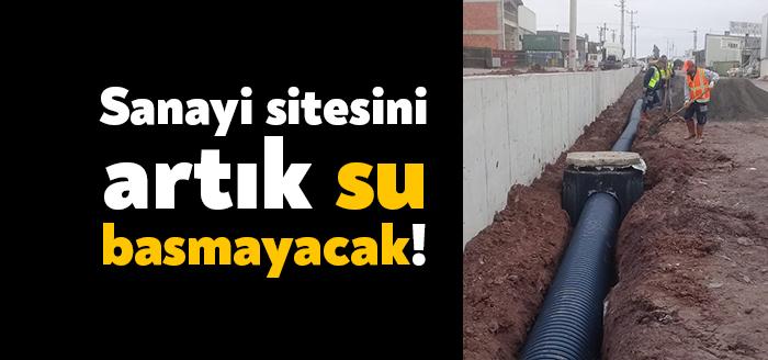 Körfez Belediyesi Fen İşleri Müdürlüğü ekipleri, Yarımca Sanayi Sitesi içerisinde