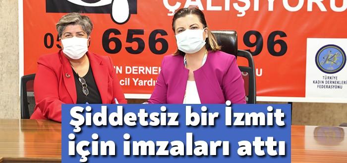 Kocaeli Haber İzmit Belediye Başkanı Av. Fatma Kaplan Hürriyet, kadına