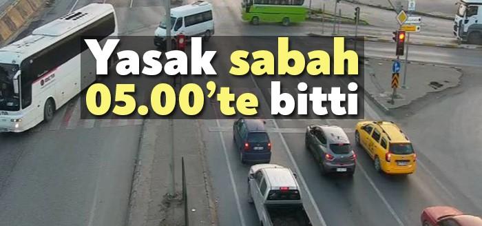 22 Kasım Pazar günü saat 20.00 itibariyle başlayan yasak bugün