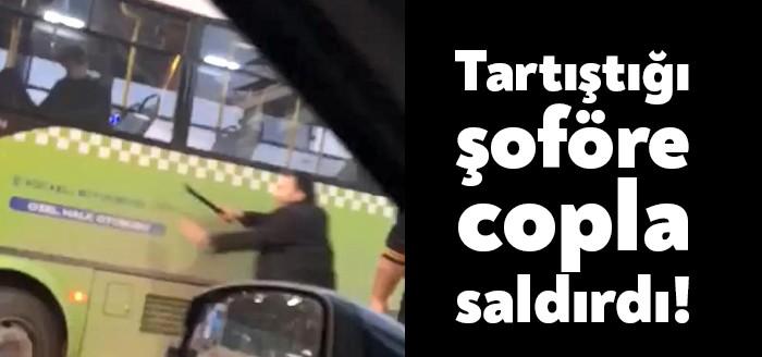 Kocaeli'nin Gebze ilçesinde, özel halk otobüsü sürücüsü ile kavga eden