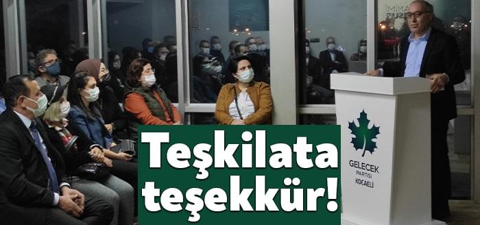 Gelecek Partisi Yerel Yönetimler ve Şehircilikten Sorumlu Genel Başkan Yardımcısı