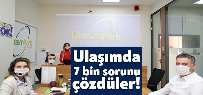 Kocaeli Büyükşehir Belediyesi UlaşımPark Yolcu İlişkileri Birimi, 6 ayda 7