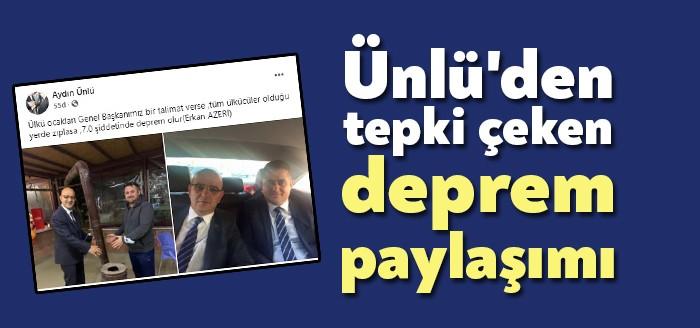 MHP Kocaeli İl Başkanı Aydın Ünlü'nün, MHP MYK Üyesi Erkan