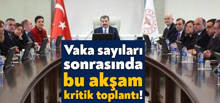 Koronavirüs Bilim Kurulu, Sağlık Bakanı Fahrettin Koca başkanlığında bugün saat