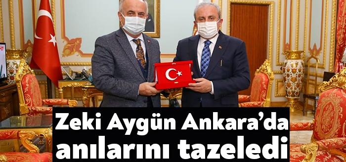 Ankara’da çeşitli temaslarda bulunan Derince Belediye Başkanı Zeki Aygün, TBMM