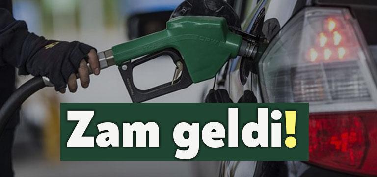 Benzine 19 kuruş zam yapıldı. Zamlı fiyatlar gece yarısından sonra