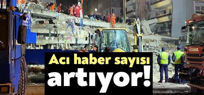 İzmir'in Seferihisar ilçesi açıklarında meydana gelen 6.6 büyüklüğündeki depremde 43 kişinin yaşamını yitirdiğini,