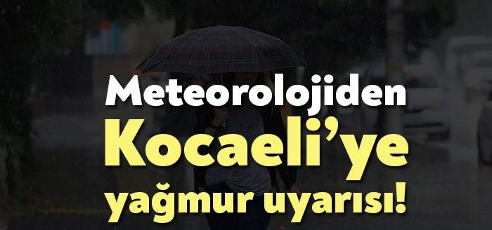 Meteoroloji Genel Müdürlüğü Kocaeli hava durumu tahmini raporunu yayınladı. 5