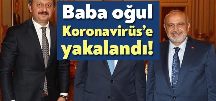 AKP Kocaeli Milletvekili Mehmet Akif Yılmaz, babası Şevki Yılmaz ve