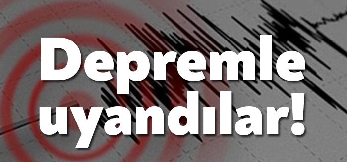 Kandilli Rasathanesi verilerine göre bugün Bingöl'de 3.2 Malatya'da ise 3.4