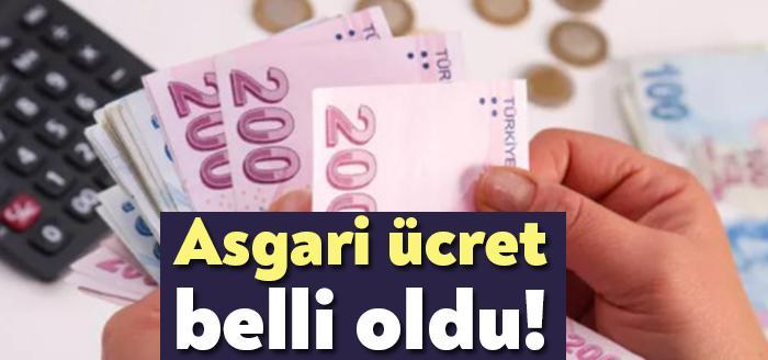 Asgari Ücret Tespit Komisyonu, 2021'de geçerli olacak asgari ücreti