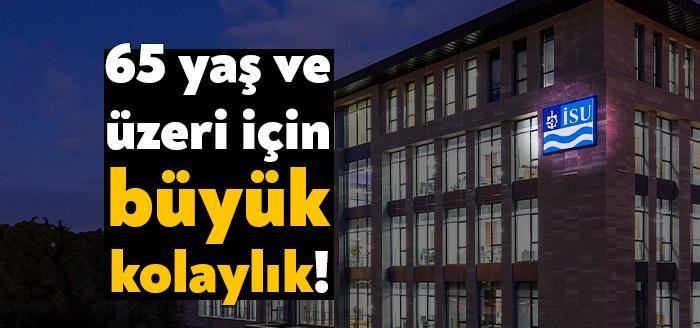 Kocaeli Büyükşehir Belediyesi İSU Genel Müdürlüğü’nden engelli ve 65 yaş