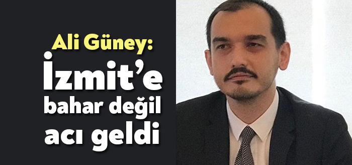 AKP İzmit İlçe Başkanı Av. Ali Güney, İzmit Belediye Başkanı