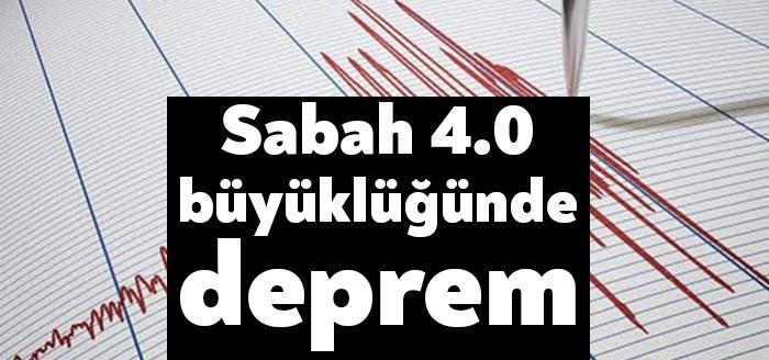 Aydın'ın Kuşadası ilçesinde 4.0 büyüklüğünde deprem meydana geldi. Deprem nedeniyle