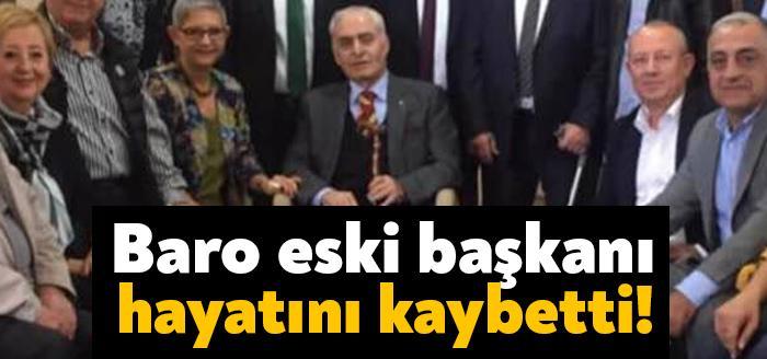 Kocaeli Barosu geçmiş dönem başkanlarından Av. Ali Yazıcı (86) yaşlılığa