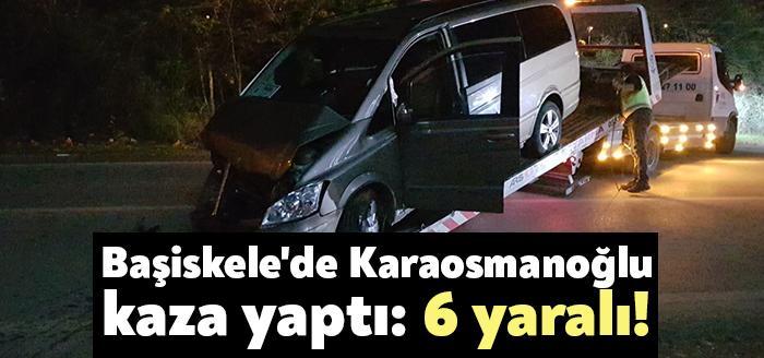Başiskele Fatih Mahallesinde minibüsün otomobille çarpışması sonucu meydana gelen trafik