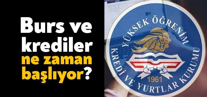 Kredi ve Yurtlar Kurumu’nun yükseköğretimde okuyan öğrencilere sağladığı burs ve