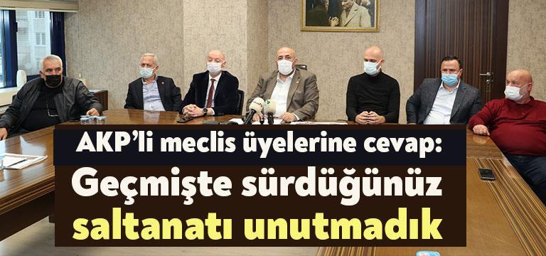 İzmit Belediyesi Aralık ayı Meclis Toplantısı ve sonrasında AKP’li meclis