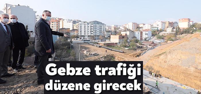 Başkan Büyükakın Gebze ilçe merkezi ile OSB arasındaki trafiği rahatlatacak