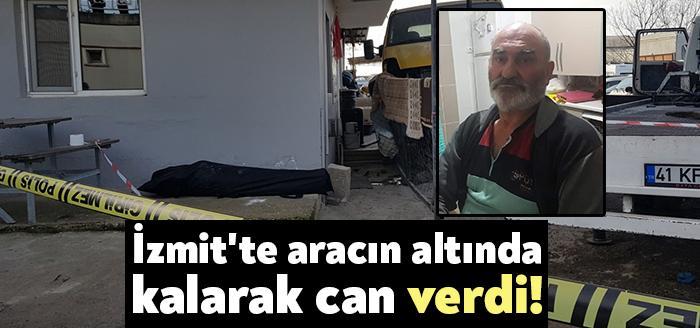 İzmit Sanayi Mahallesinde bulunan bir oto kurtarıcıda arızalı aracı tamir
