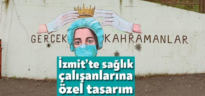 İzmit Belediyesi, pandemi sürecinin gerçek kahramanları olan sağlık çalışanları için