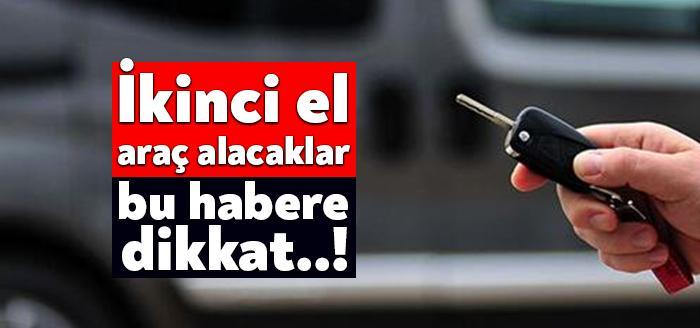 İkinci el online binek ve hafif ticari araç pazarında satışlar,