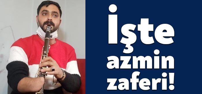Kocaeli'nin Gebze ilçesinde yaşayan müzisyen Onur Çelik (24), 10 yıl
