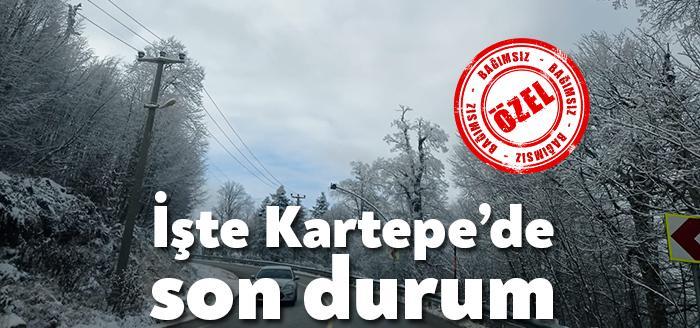 Kocaeli’nin Kartepe ilçesinde bulunan Samanlı Dağları’nın zirvesinde iki gün önce