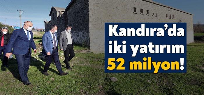 Başkan Büyükakın, toplam 52 milyon TL yatırım bedeli ile gerçekleştirilen