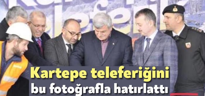 Pazar günü Kartepe'de çeşitli ziyaretler gerçekleştiren Kocaeli Büyükşehir Belediye Başkanı