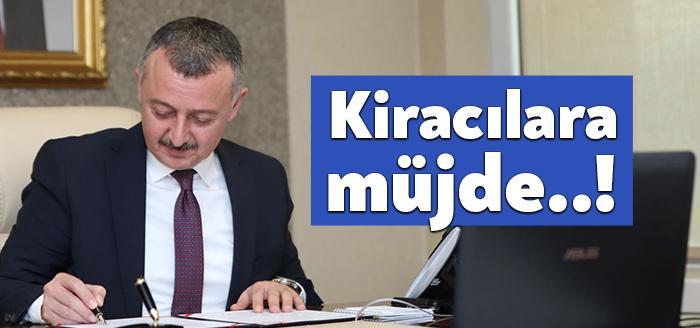 Büyükşehir’e ait işyerlerinde kiracı olan esnaflardan kira alınmaması konusunu Başkan