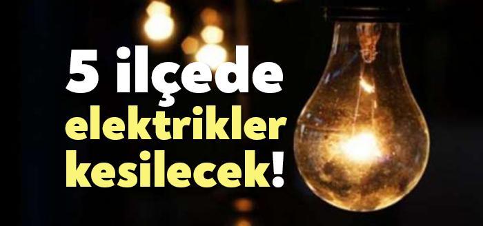 SEDAŞ Kocaeli'de 29 Ocak Cuma günü (yarın) gerçekleştirilecek planlı elektrik