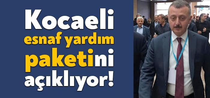 Corona virüsü nedeniyle sıkıntılı günler geçiren esnafın yardımına Kocaeli Büyükşehir