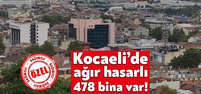 Bakan Kurum Kocaeli genelinde 5 bin 228 hasarlı yapıdan 4