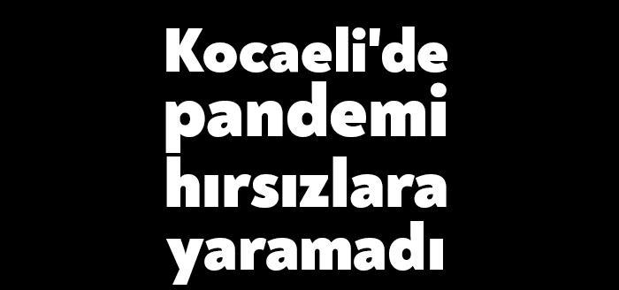 Kocaeli’de meydana gelen evden hırsızlık olaylarında bir yıl önceki yıla