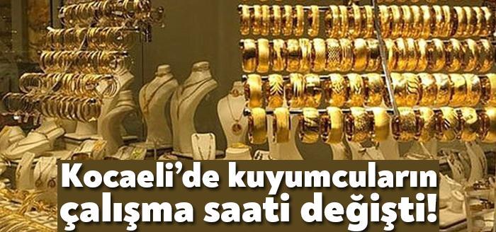 Kocaeli Kuyumcular Derneği Yönetim Kurulu’ndan bir açıklama yayımlayarak, “7 Aralık