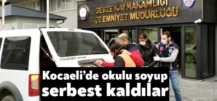 Kocaeli Gebze ilçesinde bulunan bil okuldan bilgisayar, TV ve benzeri