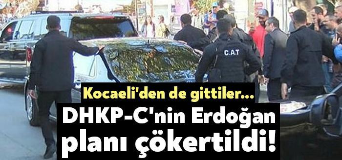 DHKP-C üyesi M.K.’nın, Cumhurbaşkanı Recep Tayyip Erdoğan'ın Üsküdar Kısıklı'daki evini