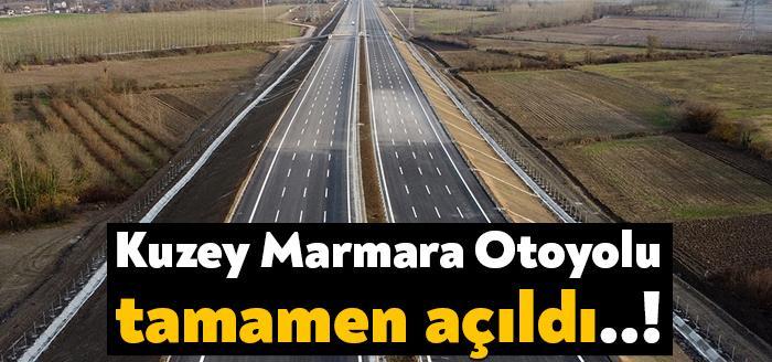 Kuzey Marmara Otoyolu’nun 72.72 kilometrelik İzmit-Akyazı kesimi, Cumhurbaşkanı Recep Tayyip
