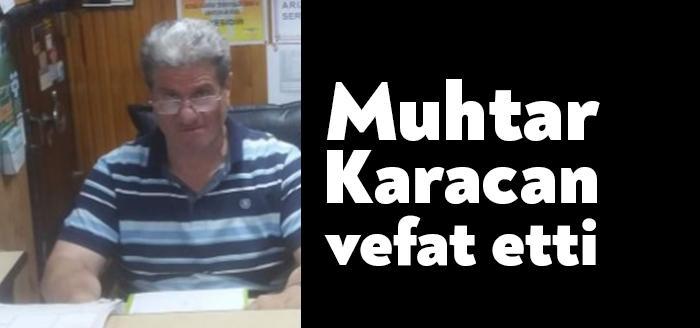 Karamürsel Safiye Köyü Muhtarı Necmettin Karacan, akciğer rahatsızlığı nedeniyle tedavi