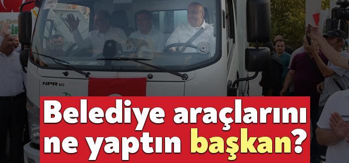 Geçtiğimiz yıl çöp toplama işi için 11 adet araç satın